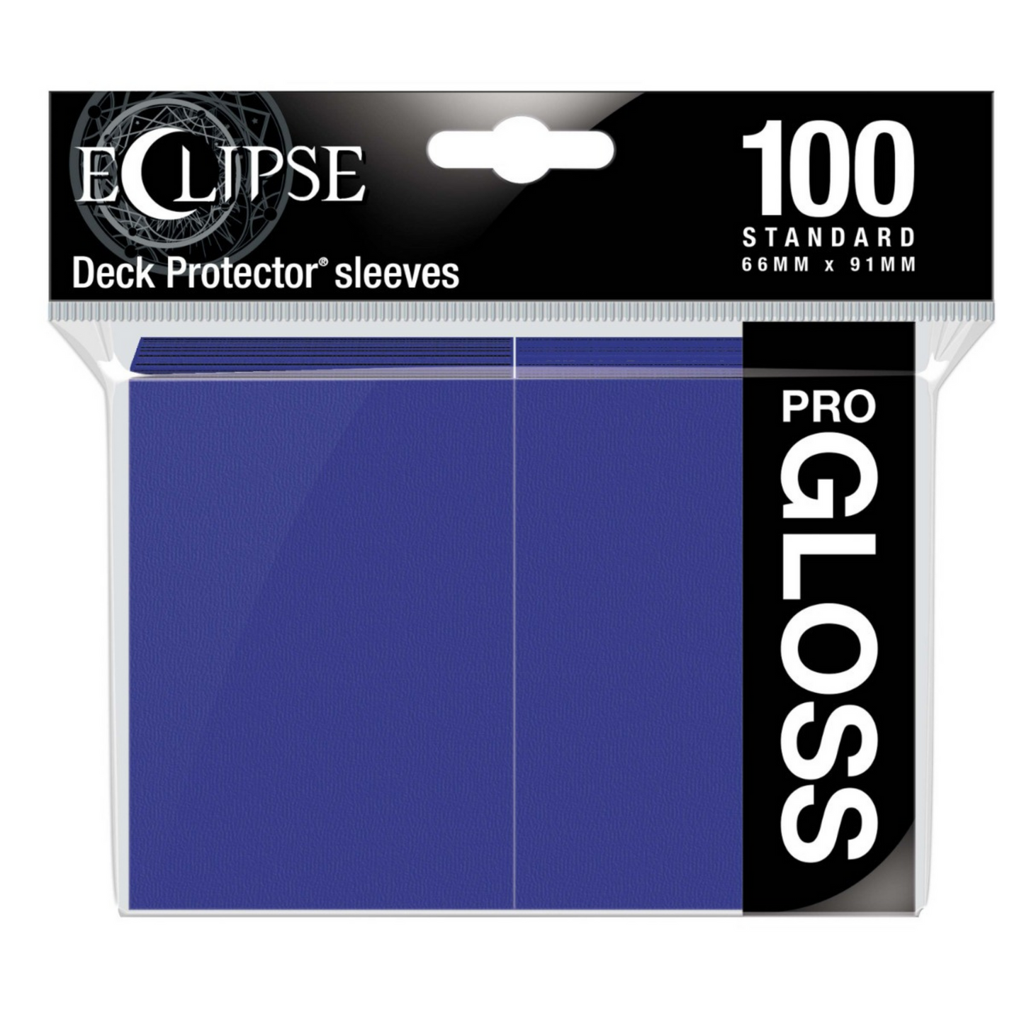 Ultra Pro Eclipse Gloss Standard Sleeves 100 pack Royal Purple-UP15610
