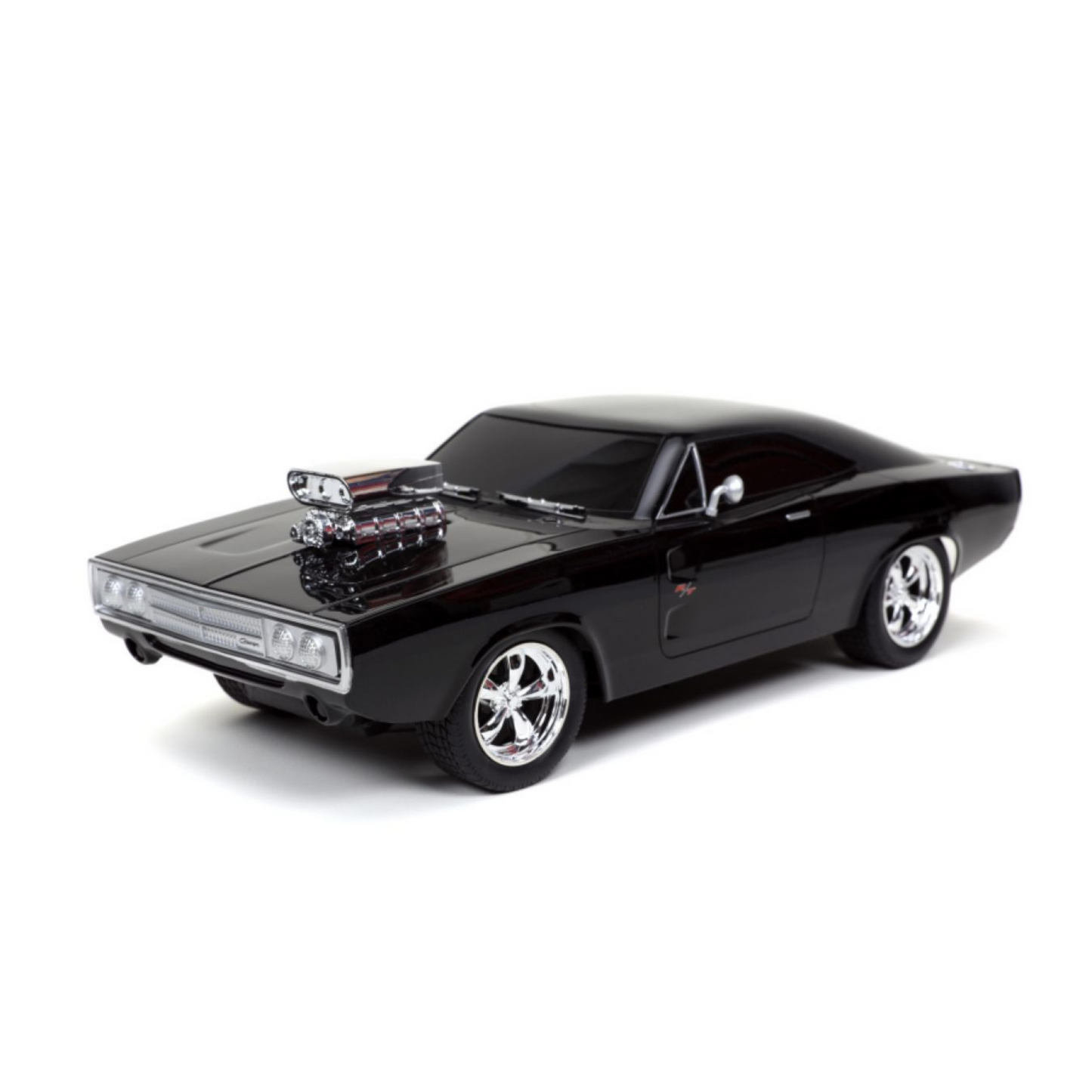 
                  
                    Fast & Furious - Dom's 1970 Dodge Charger R/T 1:16 Scale Remote Control Car
                  
                