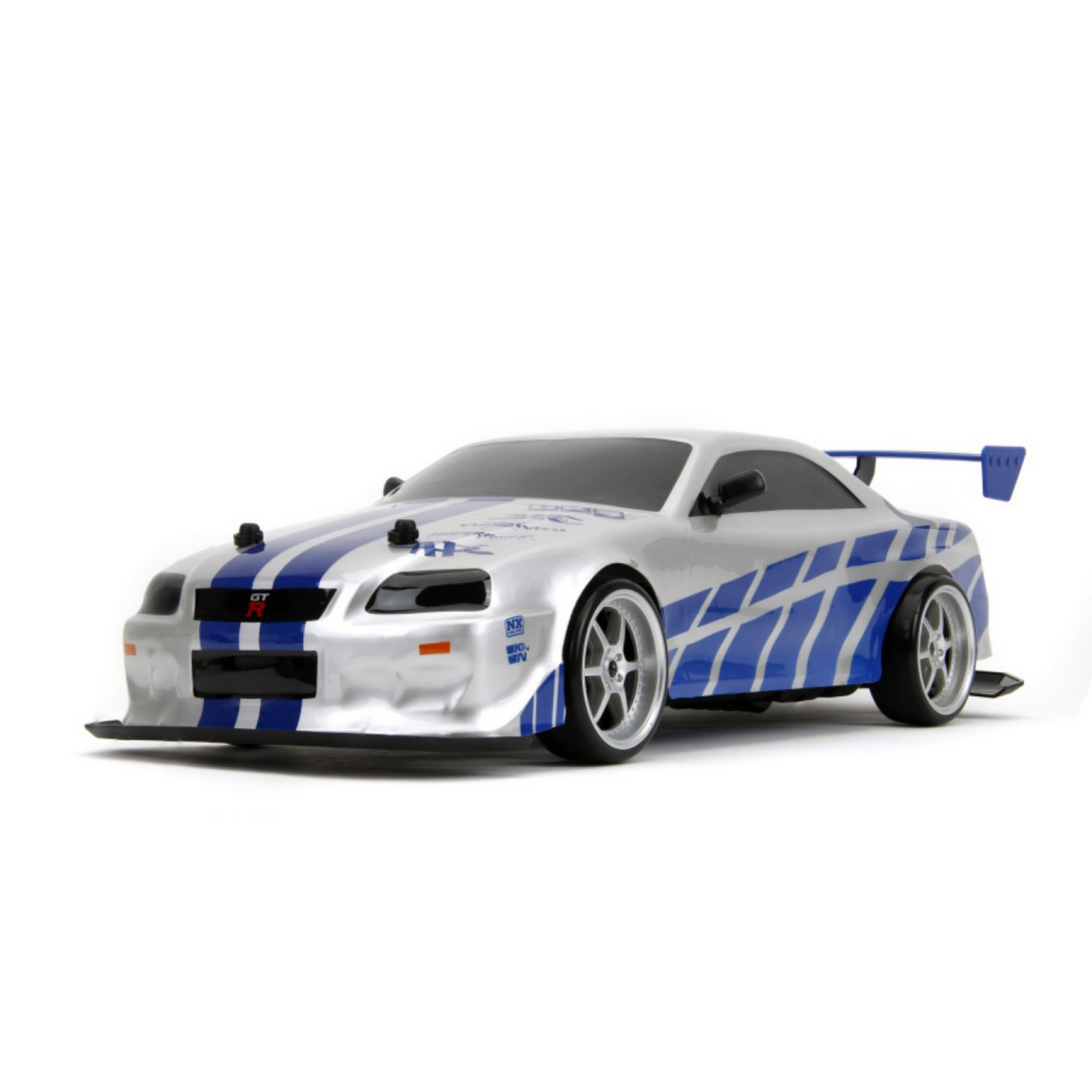 
                  
                    Fast & Furious - 2002 Nissan Skyline GT-R (BNR34) 1:10 Scale Remote Control Car
                  
                