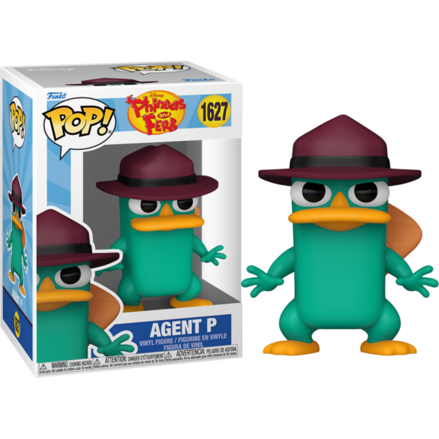 
                  
                    Phineas and Ferb - Agent P Pop! Vinyl Figure
                  
                