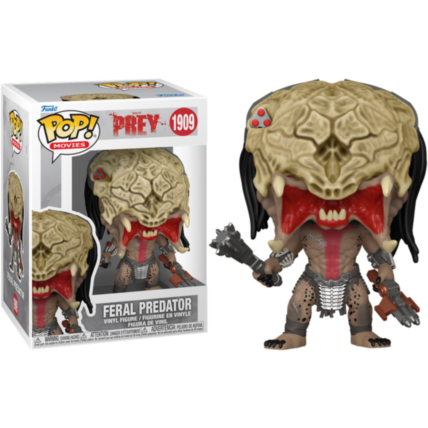 
                  
                    Prey (2022) - Feral Predator Pop! Vinyl Figure
                  
                