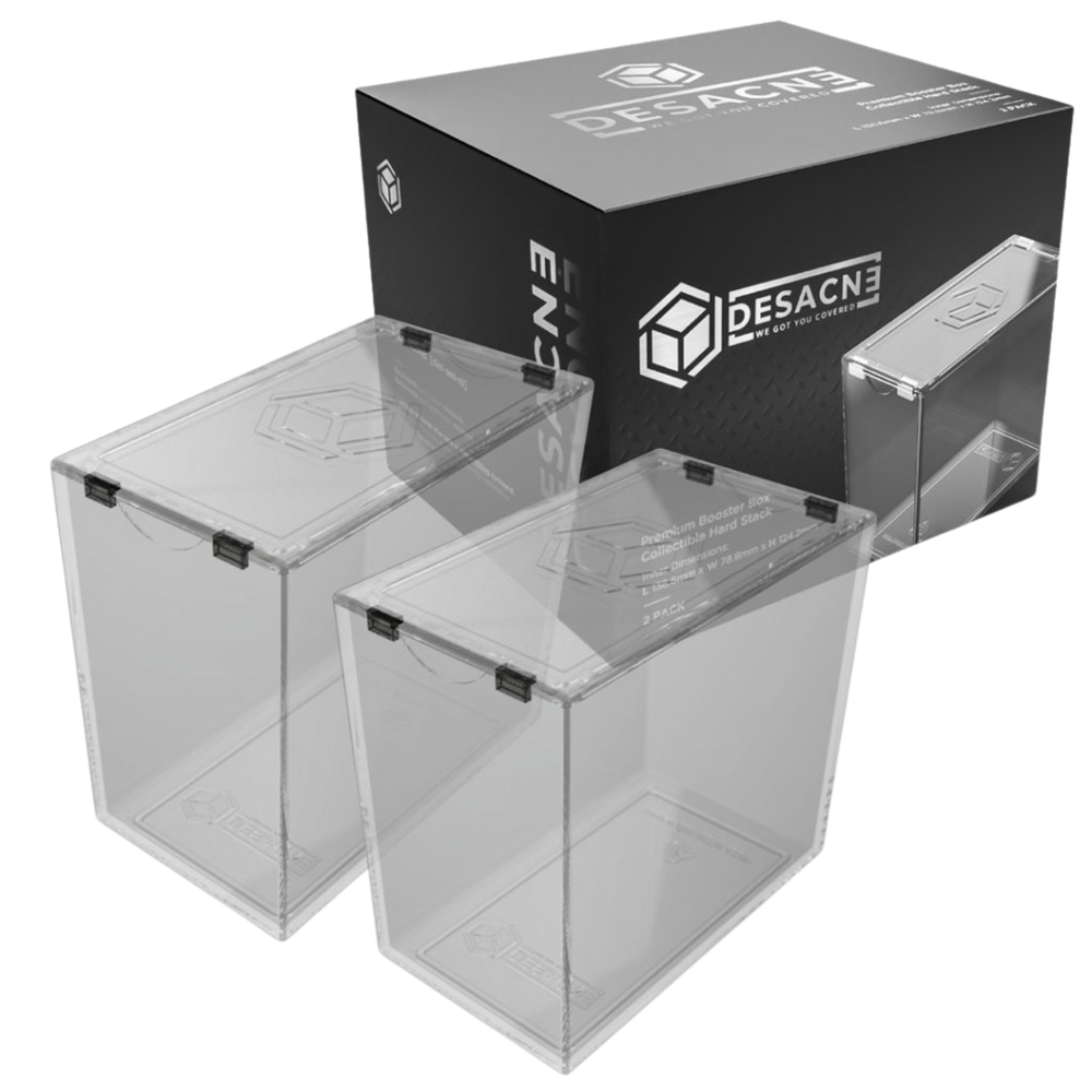 Desacne - Premium Booster Box Protector - 2 Pack