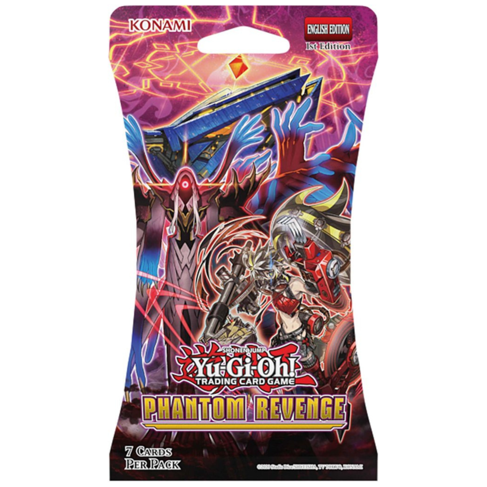 YuGiOh Phantom Revenge - 7 x Card Blister