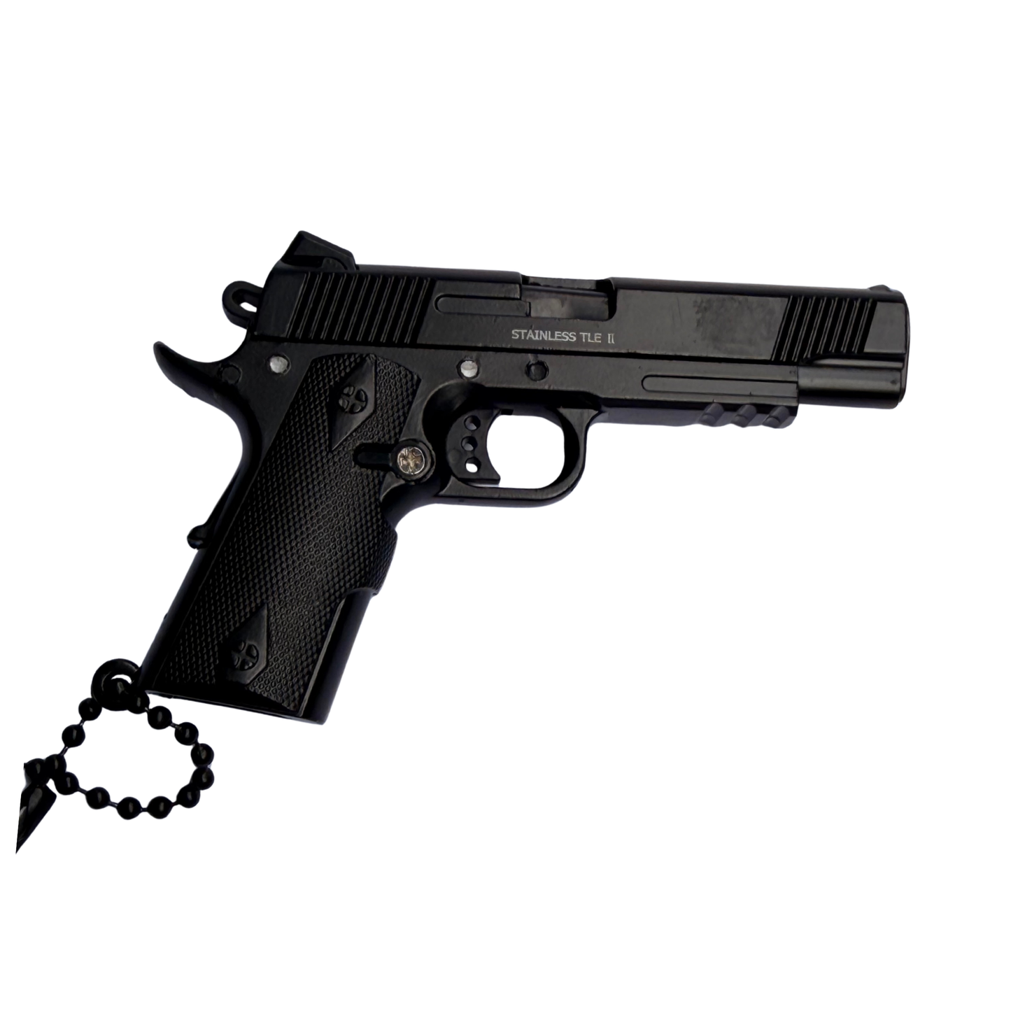 
                  
                    Mini 1911 Kimber Keychain – Slide Action with Imitation Round
                  
                