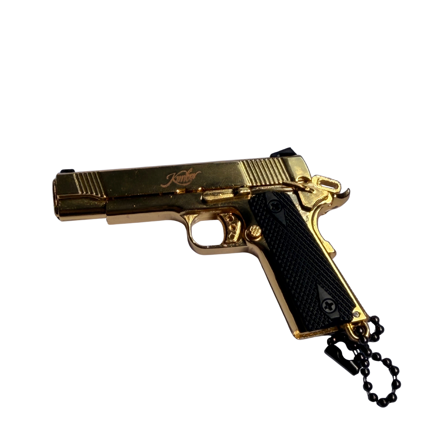 
                  
                    Mini 1911 Kimber Keychain – Slide Action with Imitation Round
                  
                