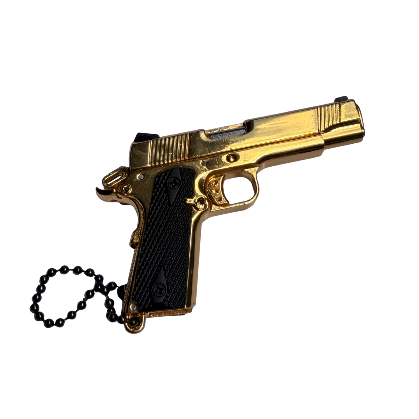 
                  
                    Mini 1911 Kimber Keychain – Slide Action with Imitation Round
                  
                