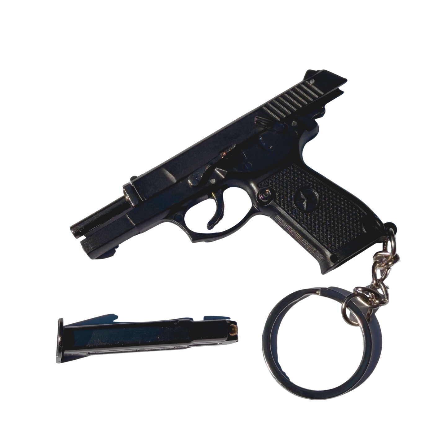 
                  
                    Mini QSZ Scorpian Keychain – Slide Action with Imitation Round
                  
                