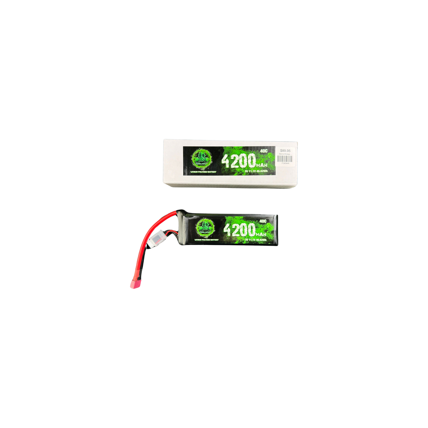 Atomic Energy - 11.1v Lipo Battery 4200mAh 40c 3s-ESSENTIALS-Atomic Energy-ProHobbies