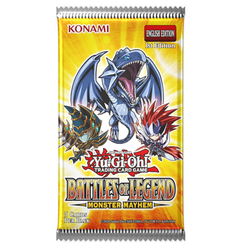 Yu-Gi-Oh! - Battles of Legend: Monster Mayhem Booster Pack