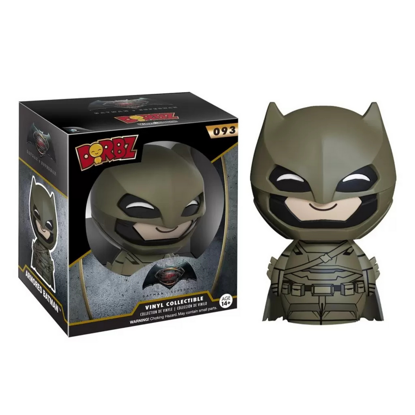 DORBZ vinyl collectible batman vs superman #093