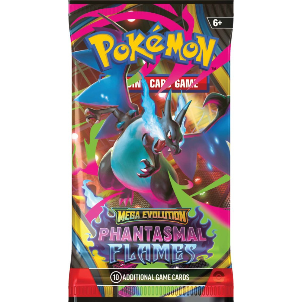 Pokemon TCG Mega Evolution - Phantasmal Flames Booster Pack