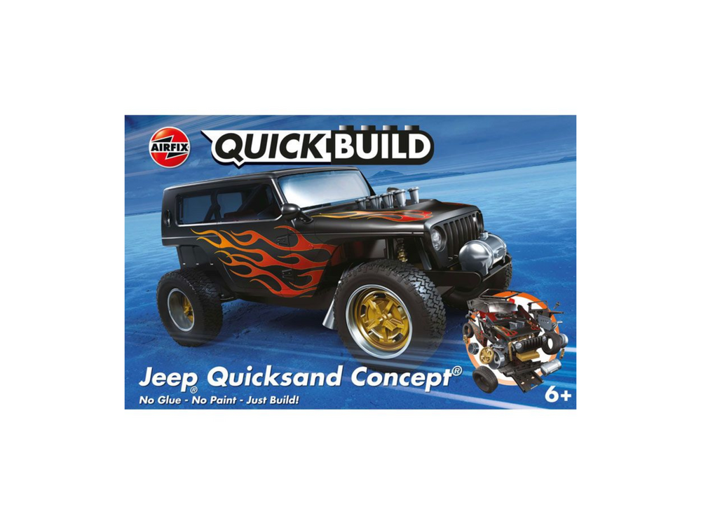 Airfix Quickbuild Jeep Quicksand Concept-Airfix-ProHobbies