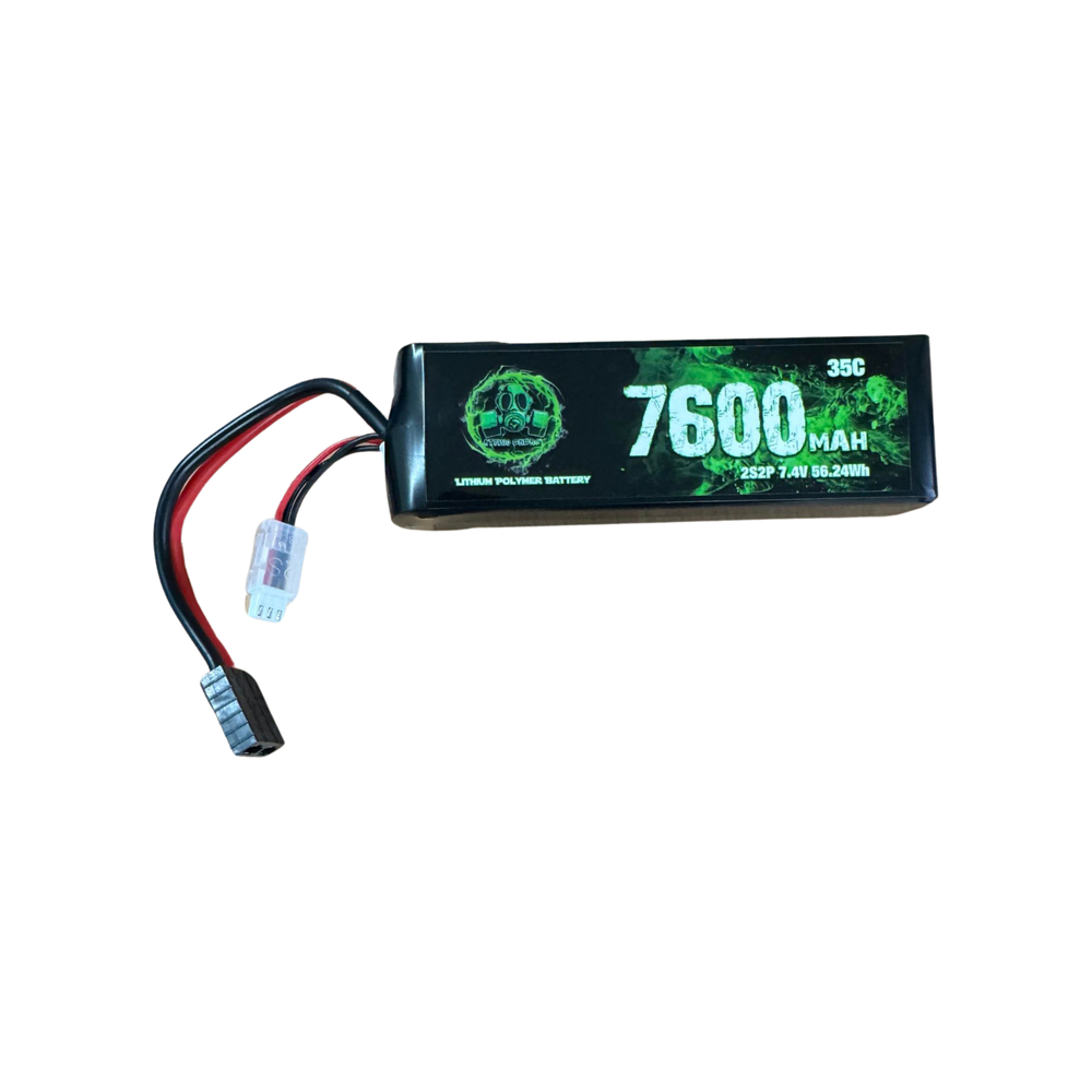 Atomic Energy - 7.4v Lipo Battery 7600mAh 35C 2S2P/Car-Command Elite Hobbies-ProHobbies