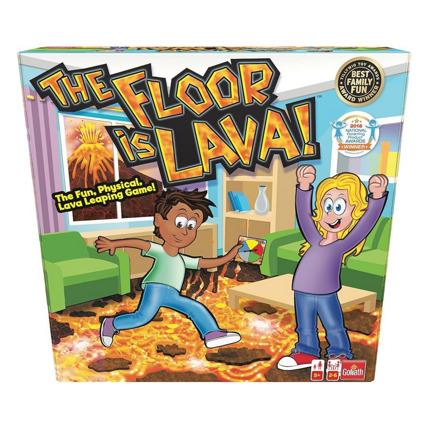 The Floor is Lava - Board Game