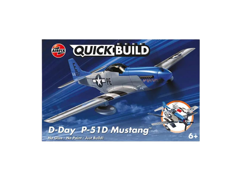 Airfix Quickbuild D-Day P-51D Mustgang