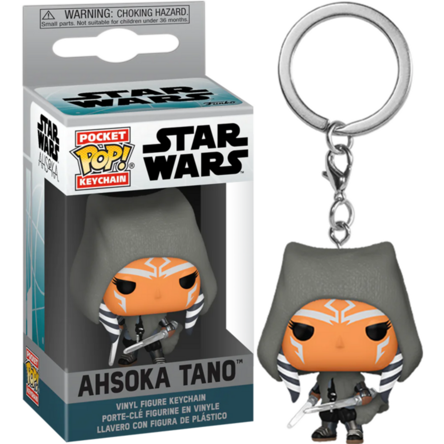 Star Wars: Ahsoka (TV) - Ahsoka Tano Pop! Keychain