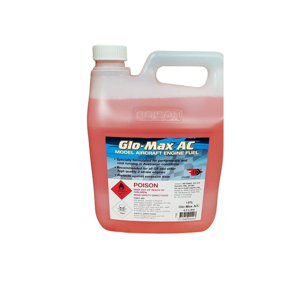 GLO-MAX AC FUEL 15% NITRO 4LT