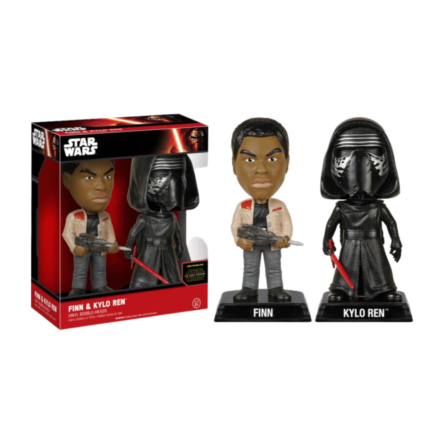 
                  
                    Star Wars - Finn & Kylo Ren Episode VII The Force Awakens (Signed Edition with Certificate of Authenticity by John Boyega)
                  
                