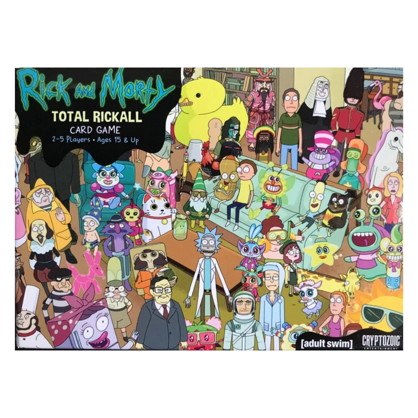 Rick and Morty Total Rickall - Board Game