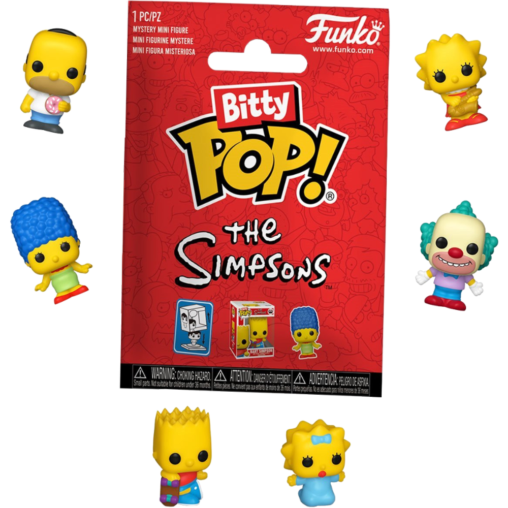 The Simpsons - Bitty Pop! Blind Bag Assortment
