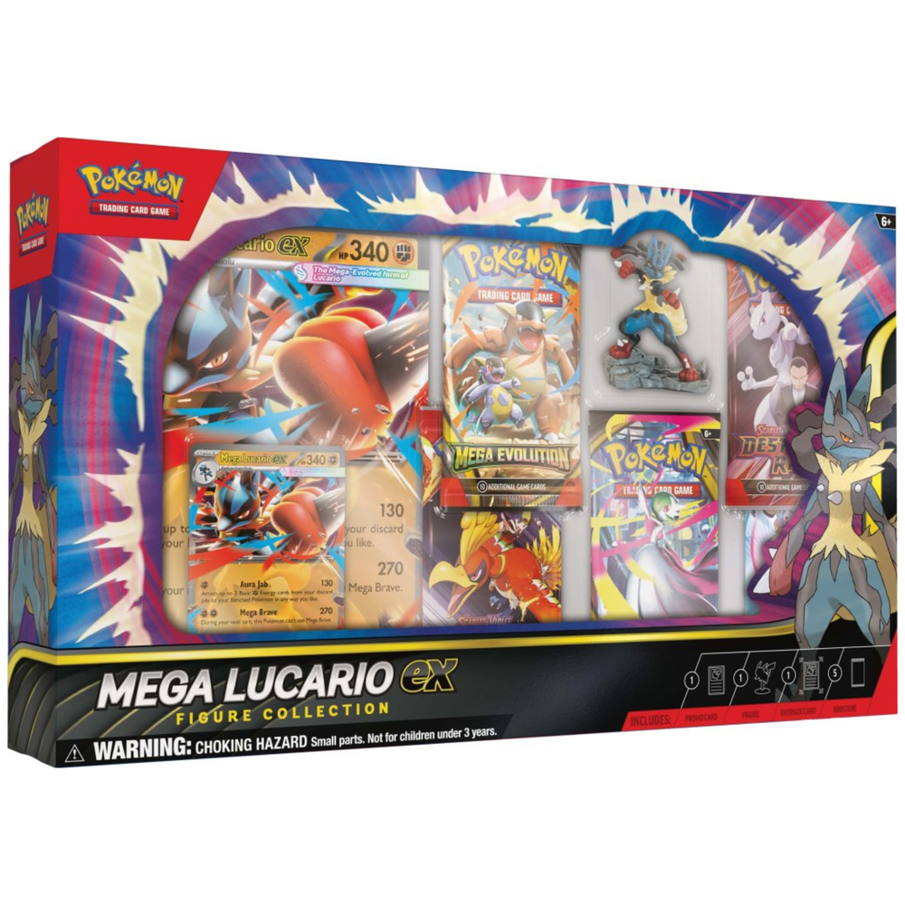 Pokémon TCG: Mega Lucario ex Figure Collection