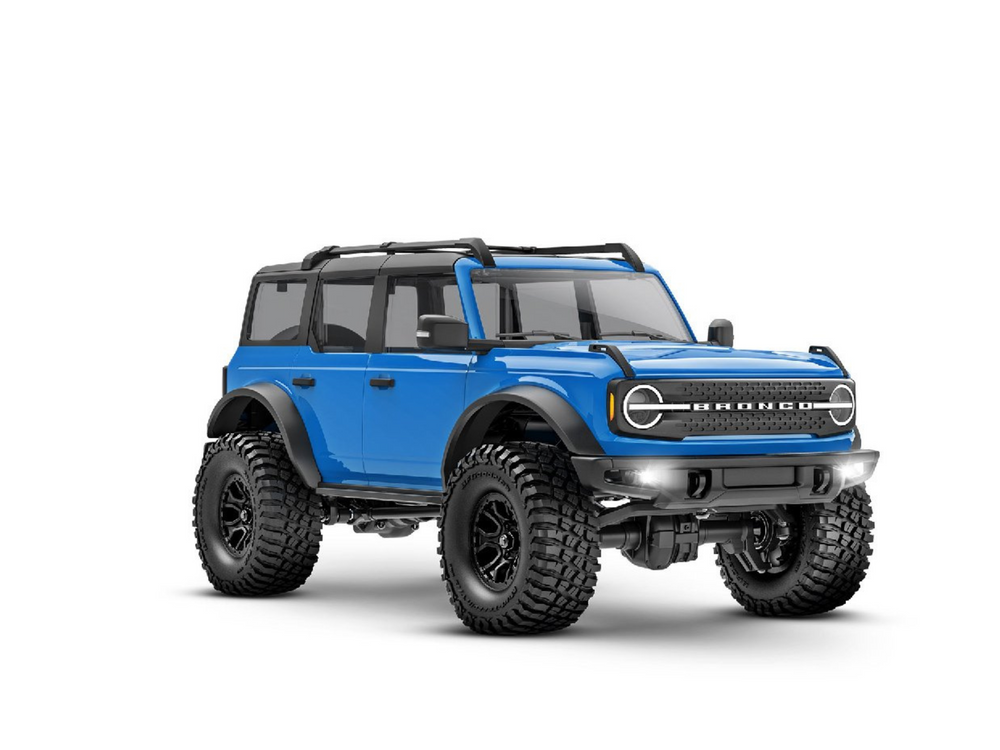 Traxxas TRX-4M 1/18 Ford Bronco 4x4 RC Trail Crawler (Blue)