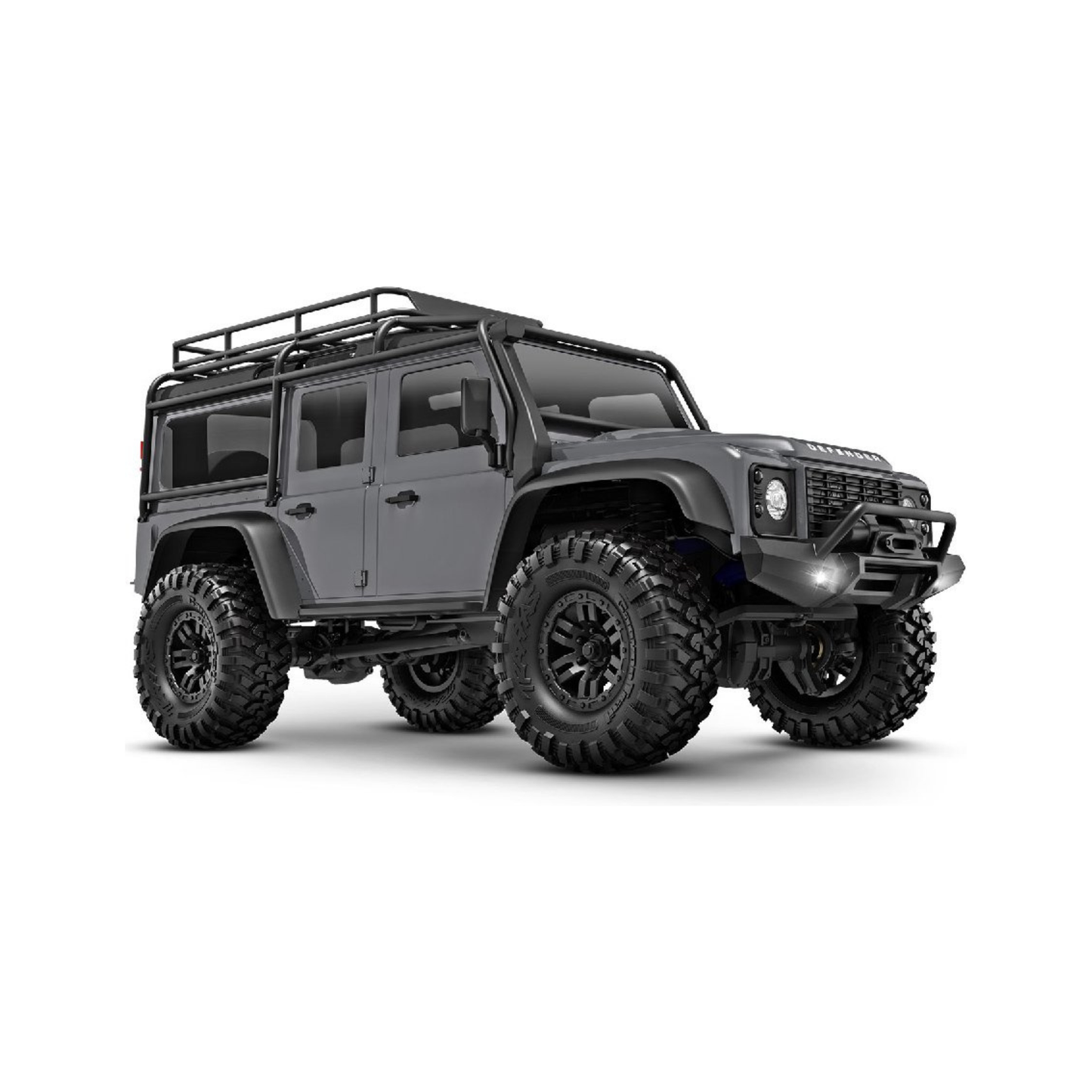 Traxxas TRX-4M 1/18 Land Rover Defender 4x4 RC Trail Crawler (Silver) 97054-1