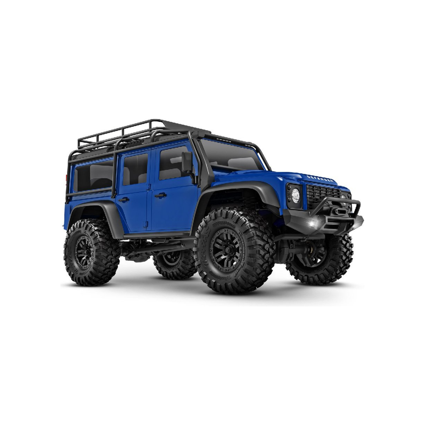 Traxxas TRX-4M 1/18 Land Rover Defender 4x4 RC Trail Crawler (Blue) 97054-1
