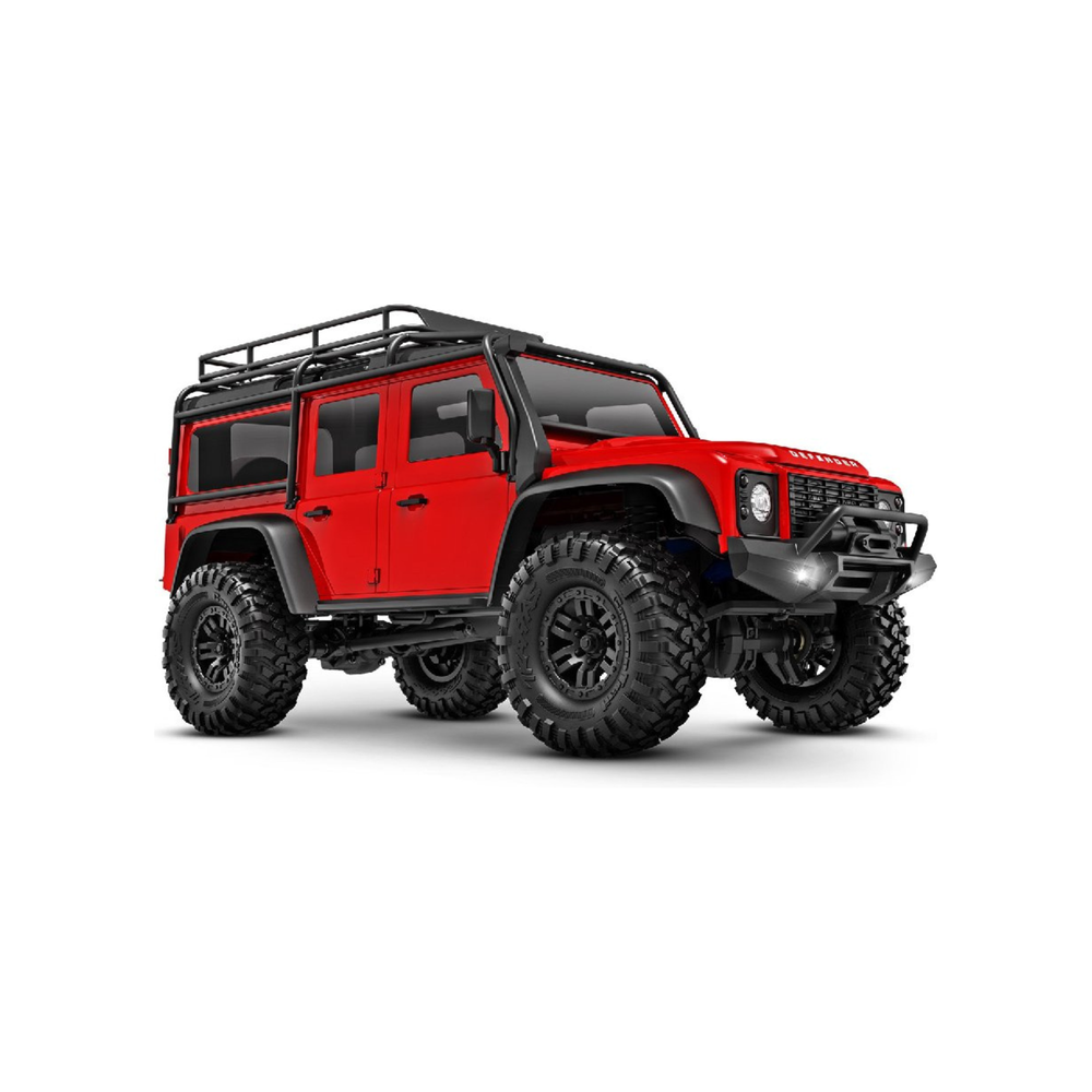 Traxxas TRX-4M 1/18 Land Rover Defender 4x4 RC Trail Crawler (RED) 97054-1-Traxxas-ProHobbies