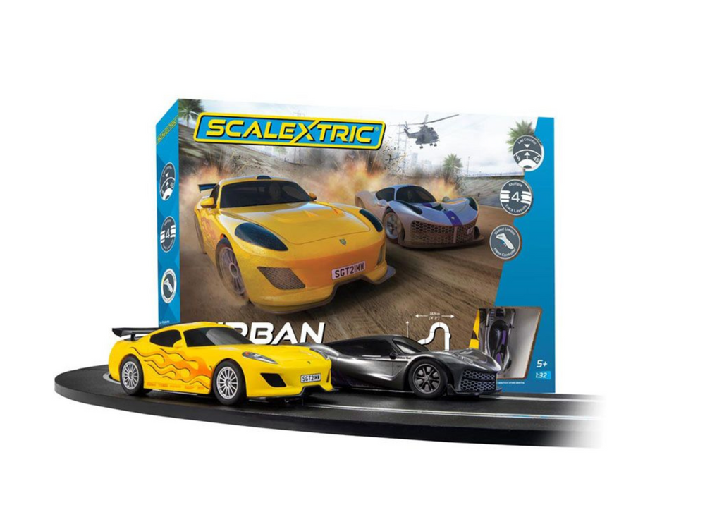 SCALEXTRIC URBAN RAMPAGE RACE SET-Command Elite Hobbies-ProHobbies