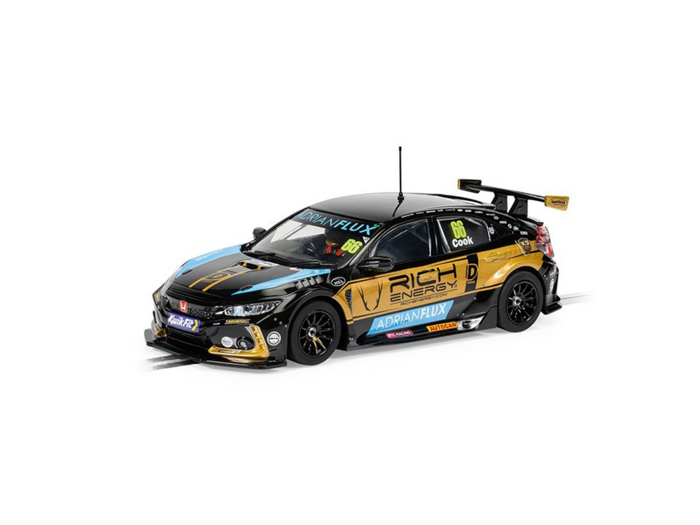 SCALEXTRIC HONDA CIVIC FK8 TYPE R - BTCC 2022 -BTC RACING JOSH COOK-Command Elite Hobbies-ProHobbies