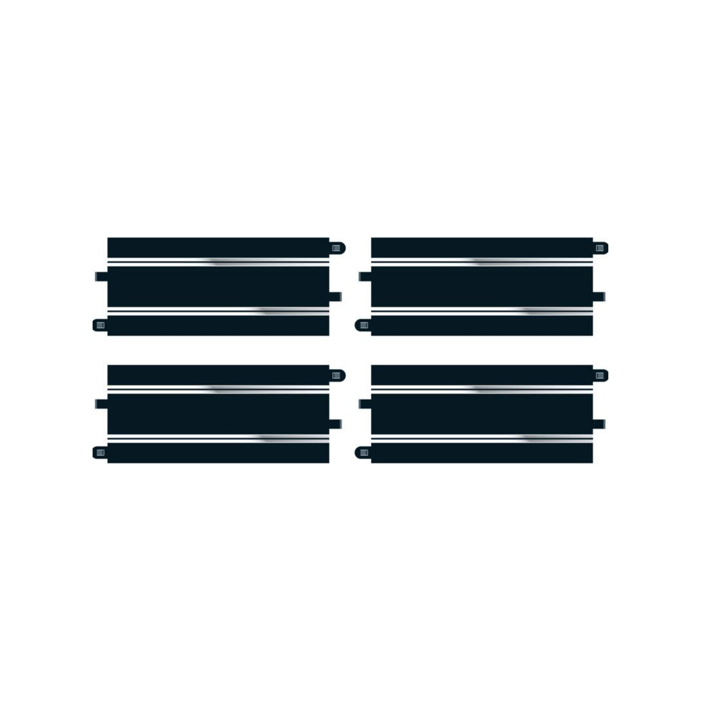 SCALEXTRIC TRACK EXTENSION PACK - 4 STRAIGHTS