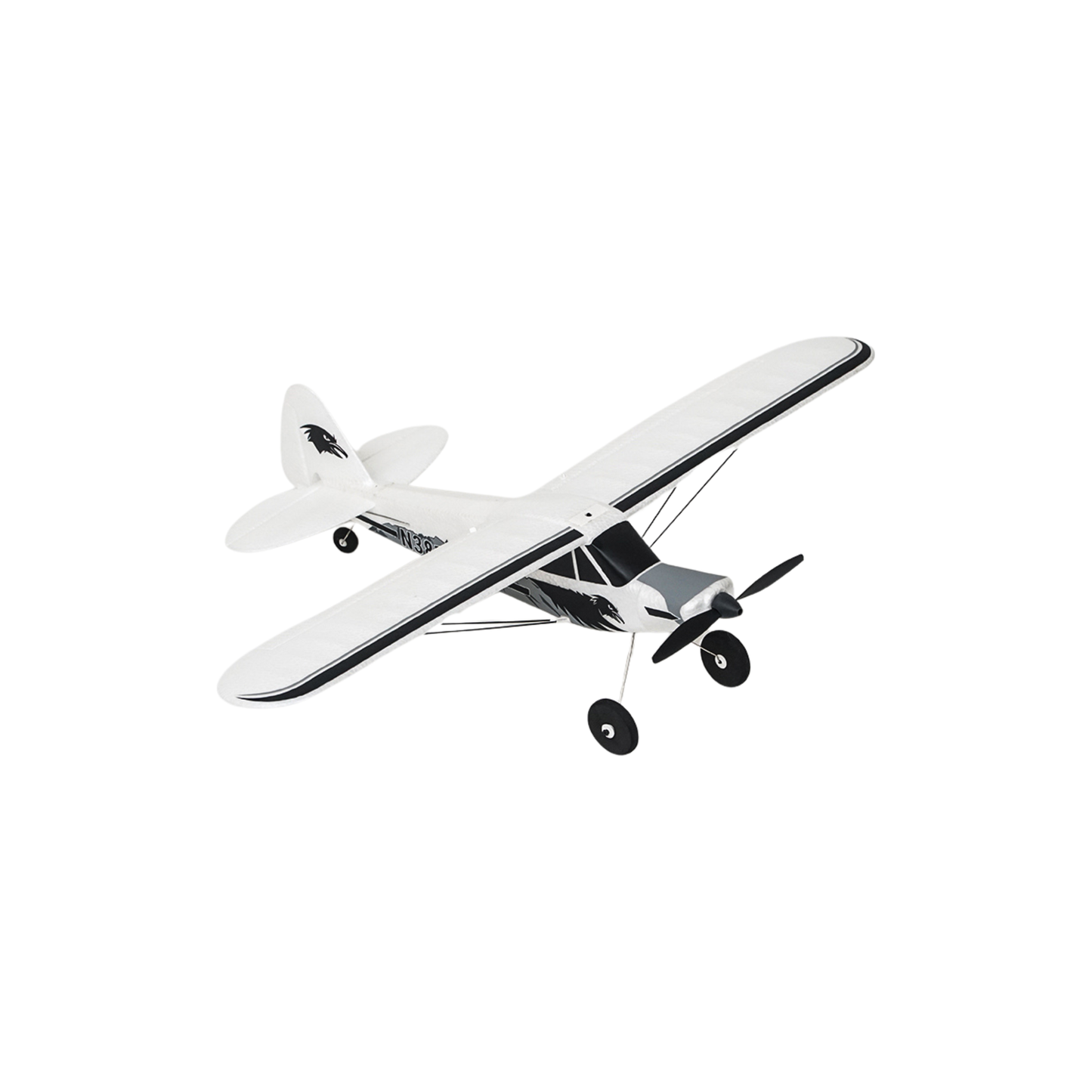 FMS 540MM PA-18 RTF RC Aircraft , Mode 2.