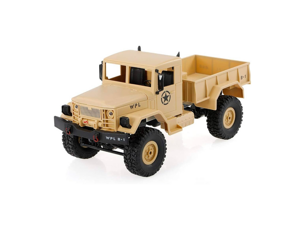 WPL B16 1/16 Rc Truck Wpl Rc Crawler Car 6wd 2.4g Mini Off-road Remote Control Car Mini Rc Monster Truck B-16