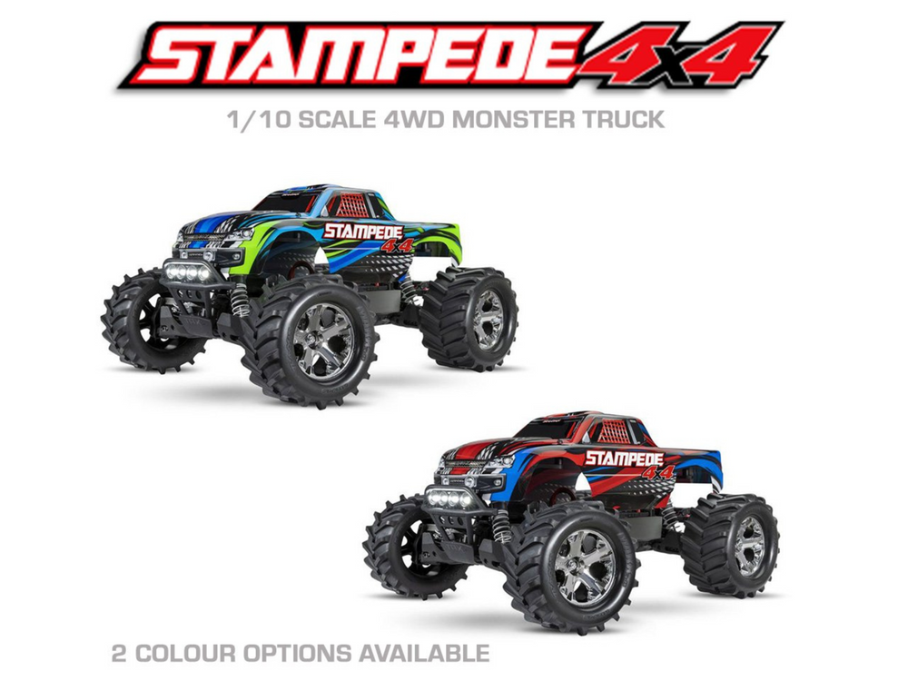 TRAXXAS STAMPEDE 4X4 WITH LED LIGHTS