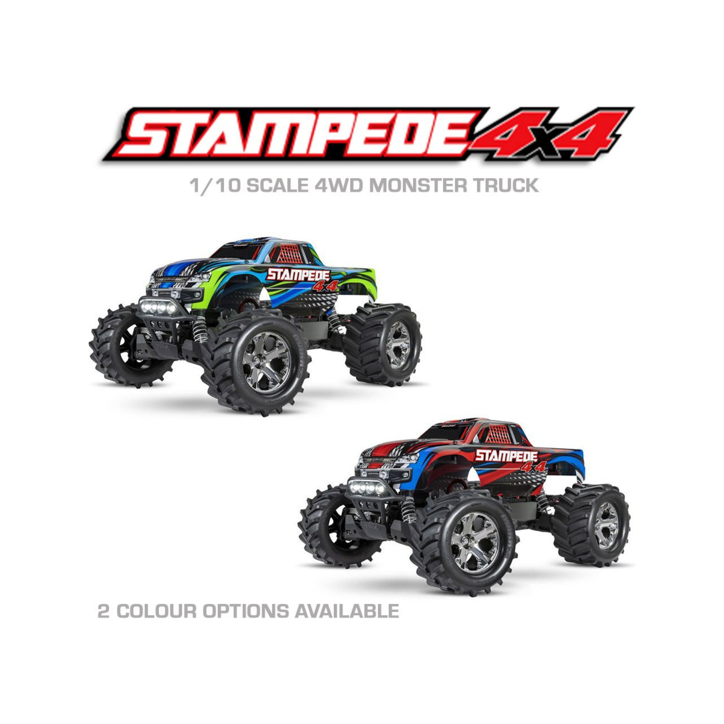 TRAXXAS STAMPEDE 4X4 WITH LED LIGHTS