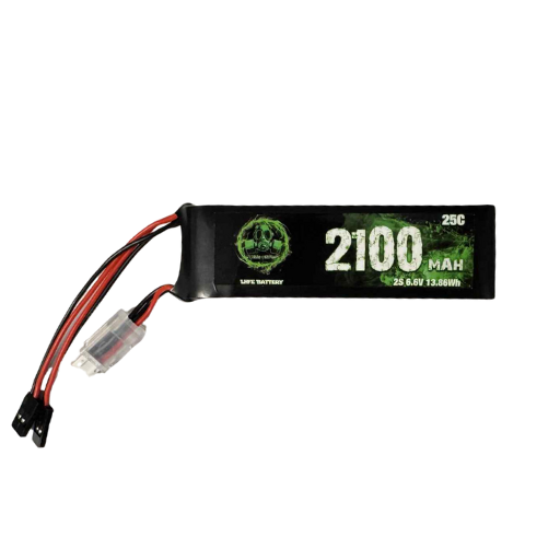 Atomic Energy LiFe 2100 mAh 25C 2s 6.6v (Futaba+JR)