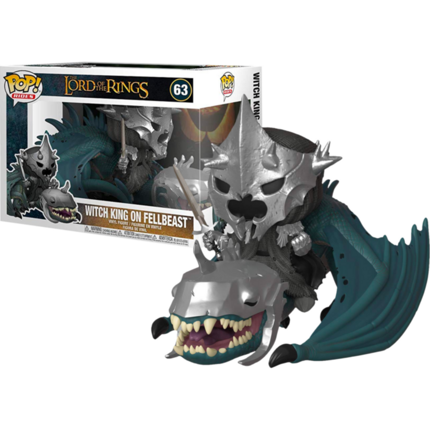 The Lord Of The Rings - Witch King on Fellbeast Pop! Rides Vinyl Figure