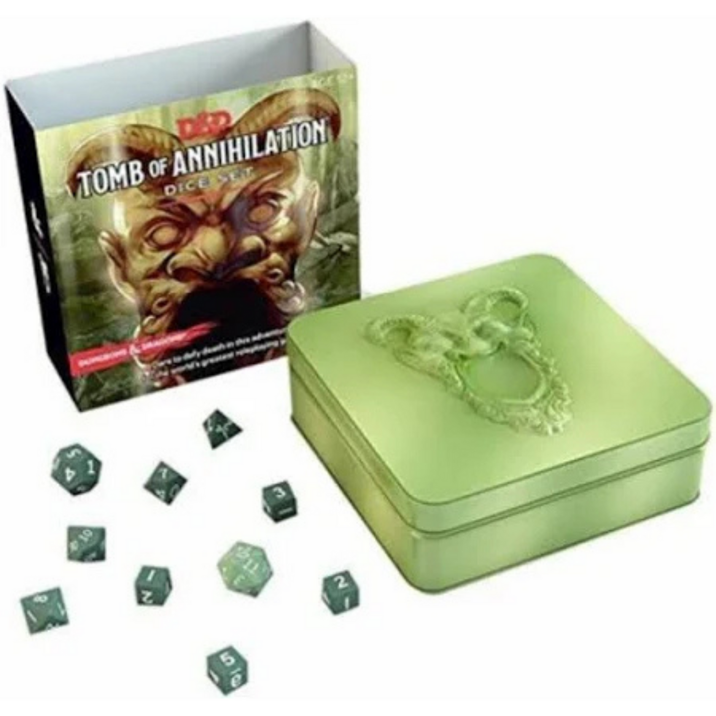 D&D Tomb of Annihilation Official Dice Set