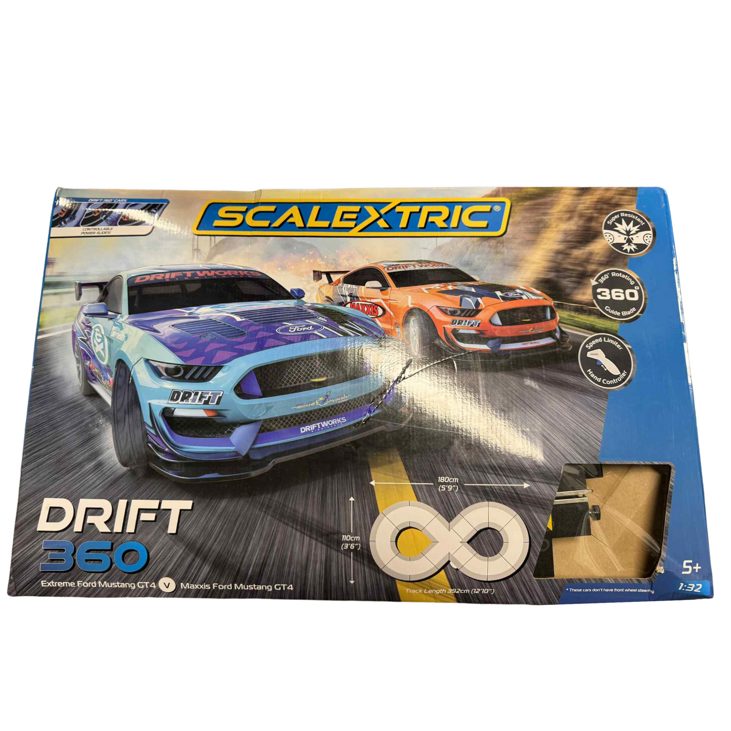 (2nd Hand) SCALEXTRIC DRIFT 360 RACE SET