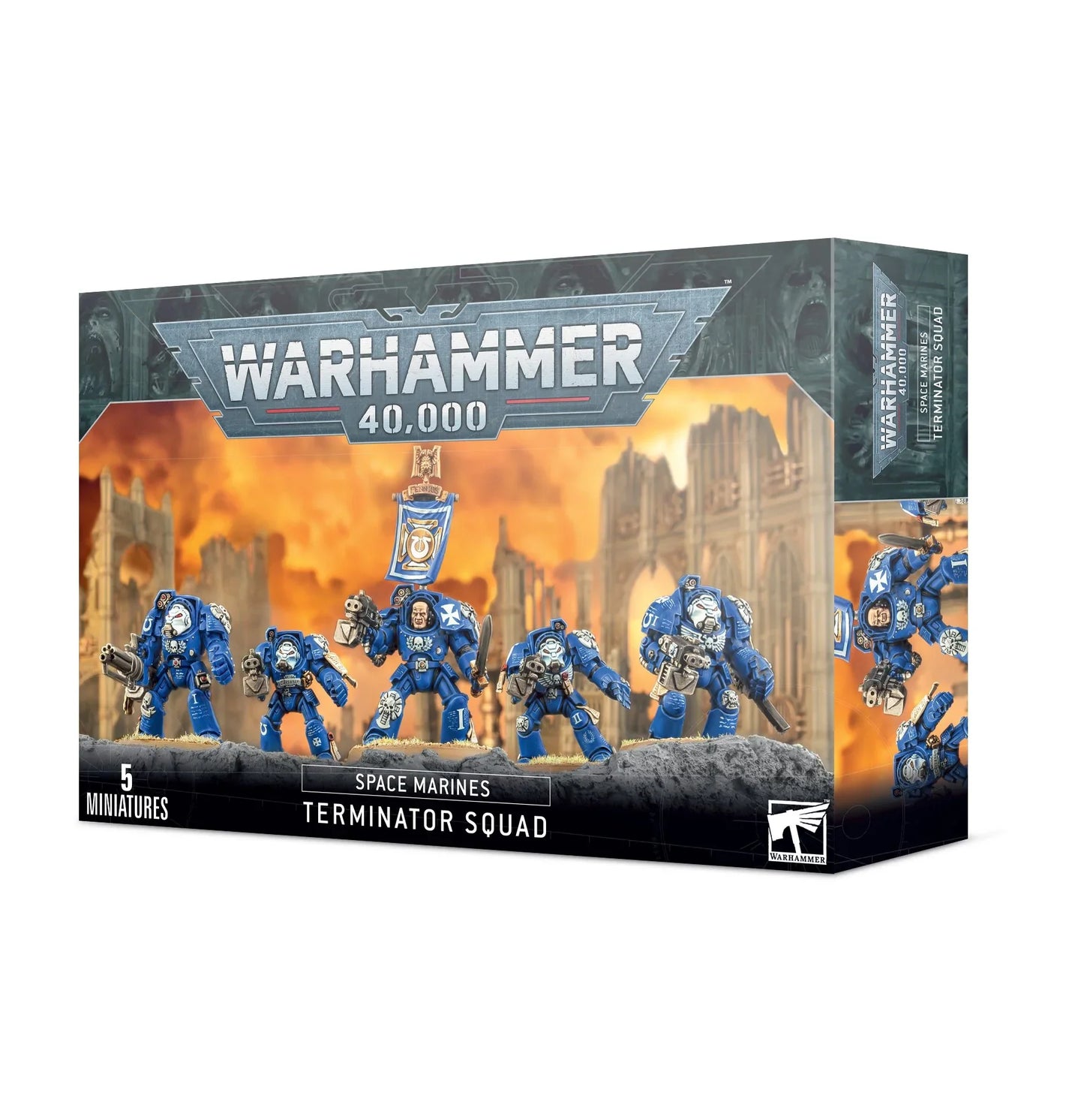 WARHAMMER 40K: SPACE MARINES TERMINATOR SQUAD - Command Elite Hobbies