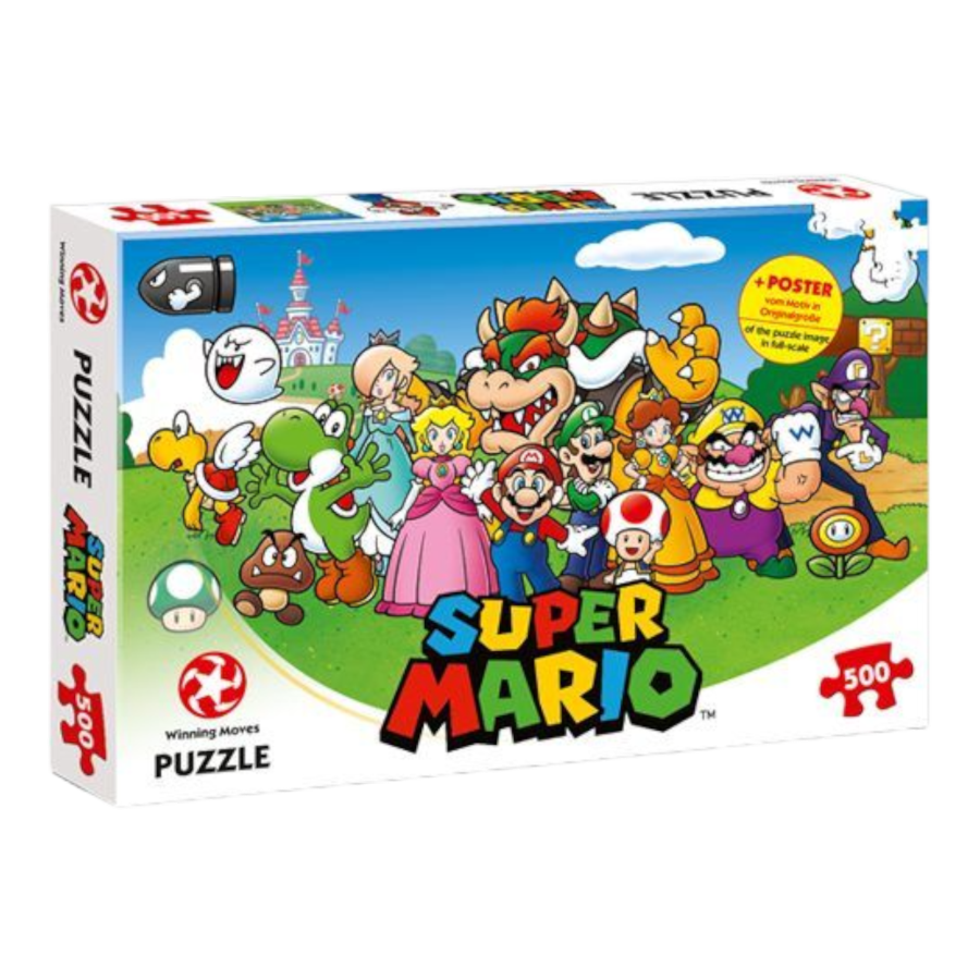 Super Mario - 500pc Jigsaw