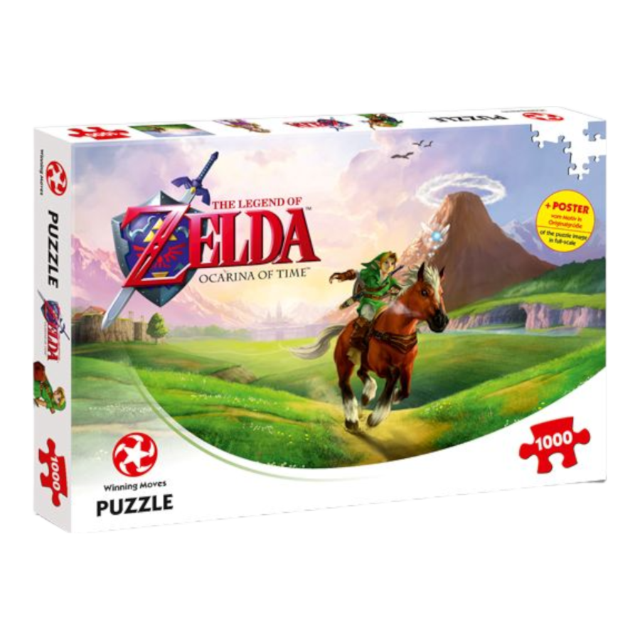 The Legend of Zelda - Ocarina of Time 1000 Piece Jigsaw Puzzle-IKON-ProHobbies