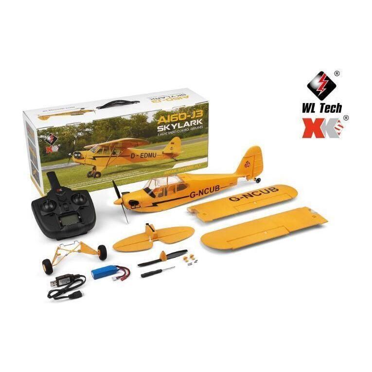 WLToys A160-J3 SKYLARK RC AIRPLANE WITH BRUSHLESS MOTOR RTF WLA160 - Command Elite Hobbies