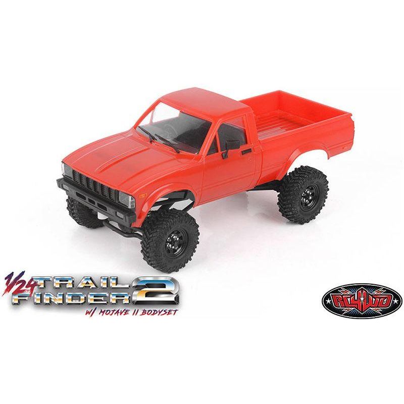 RC4WD 1/24 TRAIL FINDER 2 RTR W/ MOJAVE II HARDBODY SET (RED)-RC4WD-ProHobbies