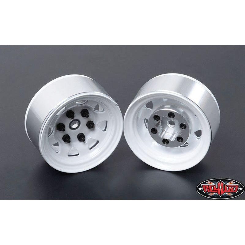 
                  
                    4x Stamped Steel 1.55" Stock White Beadlock Wheels-RC4WD-ProHobbies
                  
                