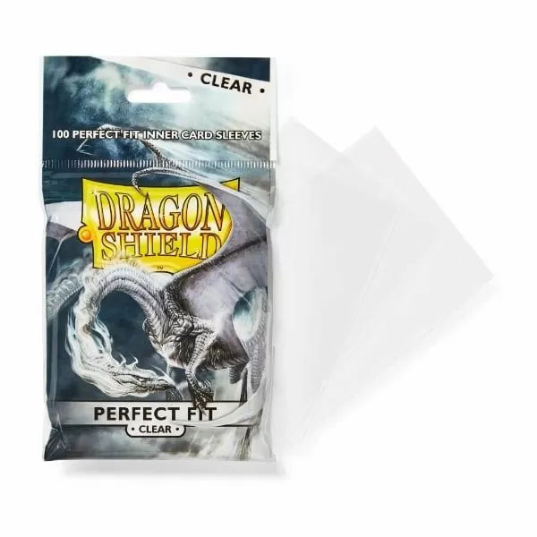 Dragon Shield: Perfect Fit Inner Sleeves – Clear-Dragon Shield-ProHobbies