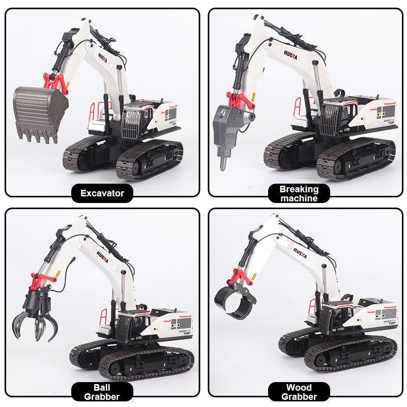 HuiNa 1594 Remote Control Excavator-RC Construction-Huina-ProHobbies