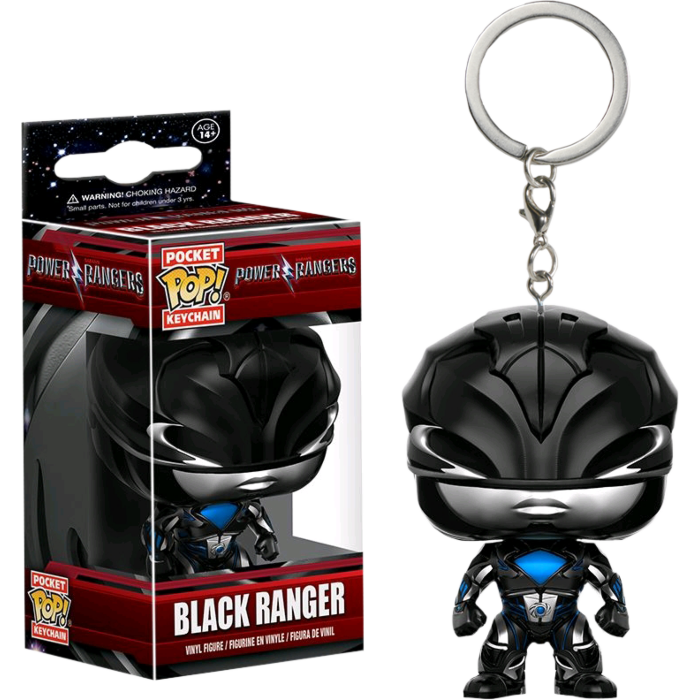 Power Rangers Movie - Black Ranger Pop! * Keychain-IKON-ProHobbies