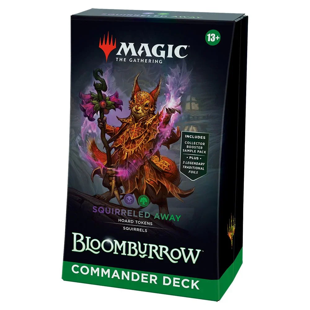 
                  
                    Magic the Gathering: Bloomburrow - Squirreled Away - Commander Deck
                  
                